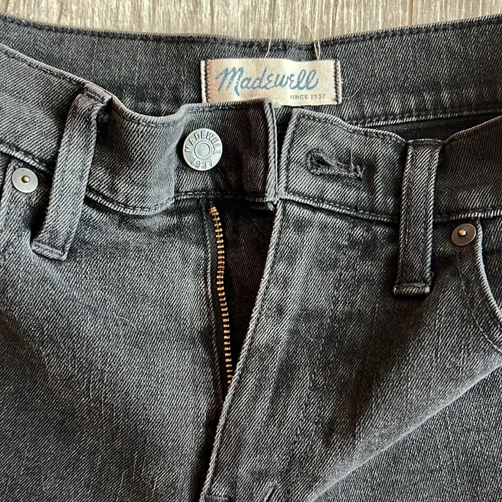 Madewell Madewell High-Rise Denim Shorts Women’s Size 24 Black